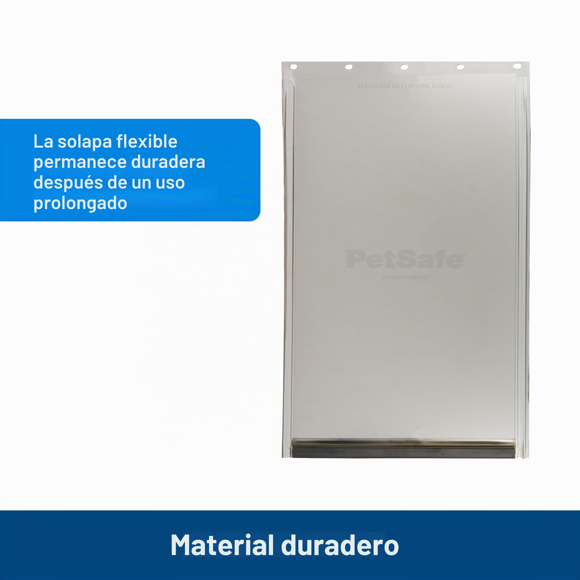 PetSafe Solapa de Repuesto Mediana - Marrón - No tóxica, Resistente a la Intemperie, Cierre magnético - Talla M - Atención al Cliente con sede en Estados Unidos - Puerta para Mascotas