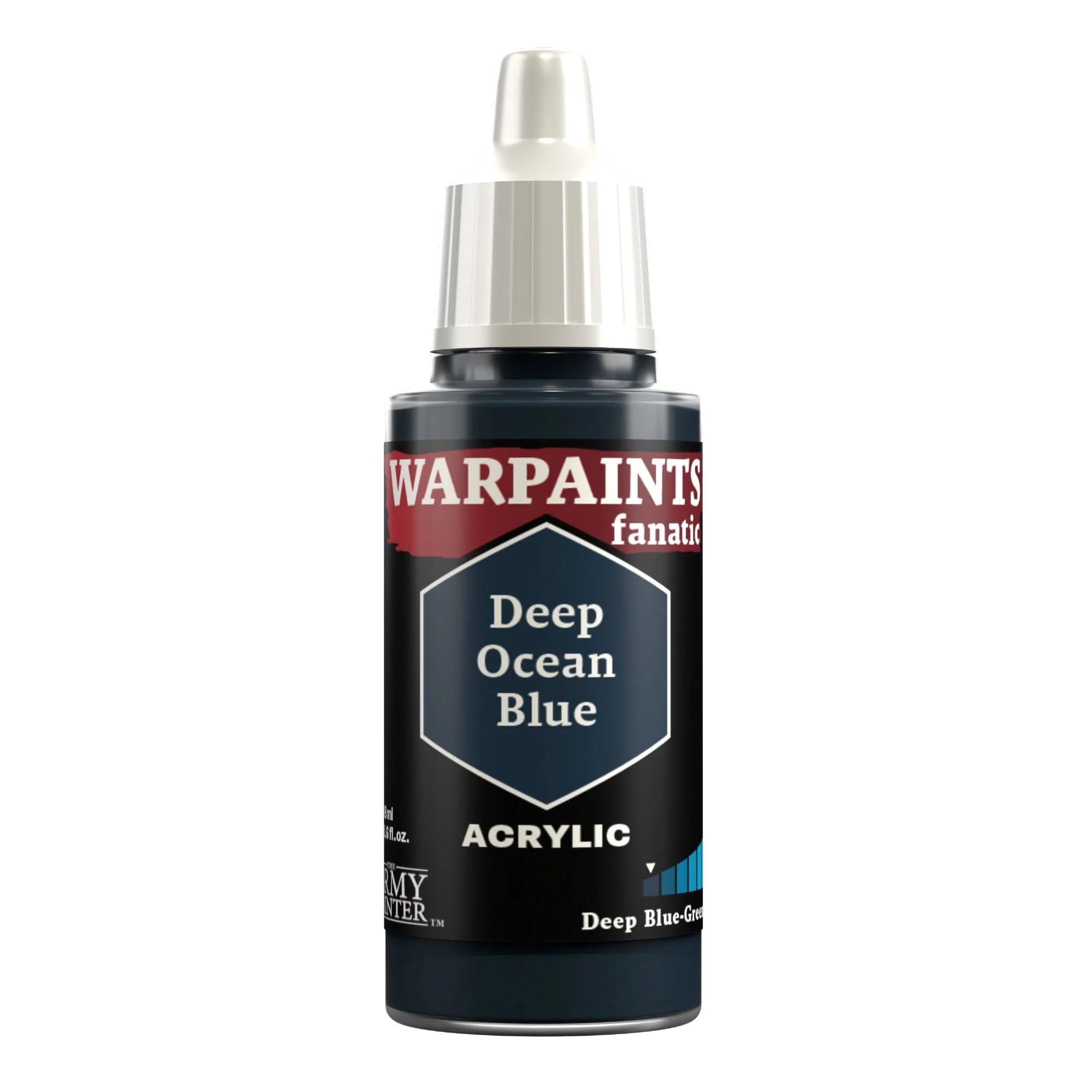 Deep Ocean Blue Paint - Warpaints Fanatic 18ml - The Army Painter