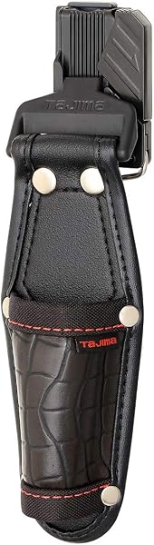 Tajima SFKSG-P1 Safety System, Detachable Tool Pouch, Crocodile, 1 Insert, High Strength and Flexible, Durable Synthetic Leather, Easy to Put on and Take off from the Belt, Easy to Reassemble the - 1