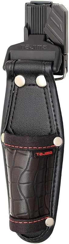 Tajima SFKSG-P1 Safety System, Detachable Tool Pouch, Crocodile, 1 Insert, High Strength and Flexible, Durable Synthetic Leather, Easy to Put on and Take off from the Belt, Easy to Reassemble the