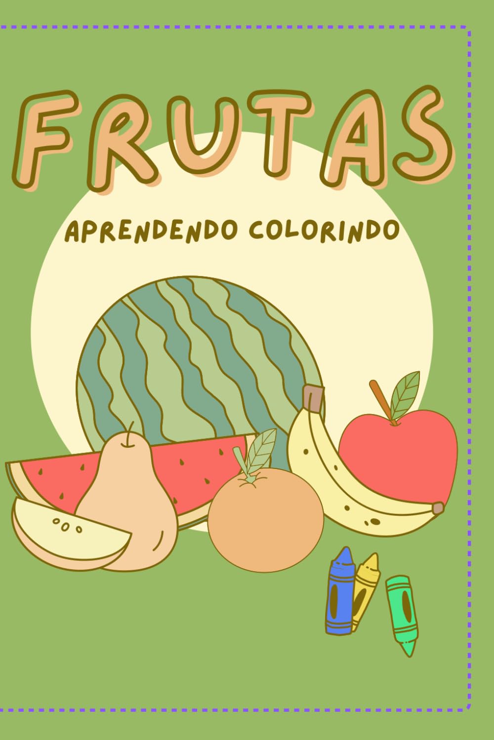 Frutas: Aprendendo colorindo