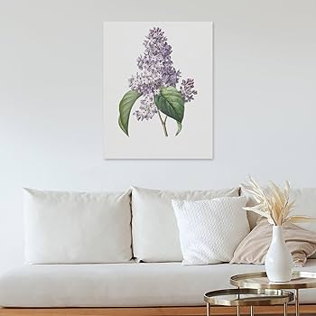 ライラックの油絵 絵画 油絵 ライラック （堀哲夫） 送料無料 【肉筆】【油絵