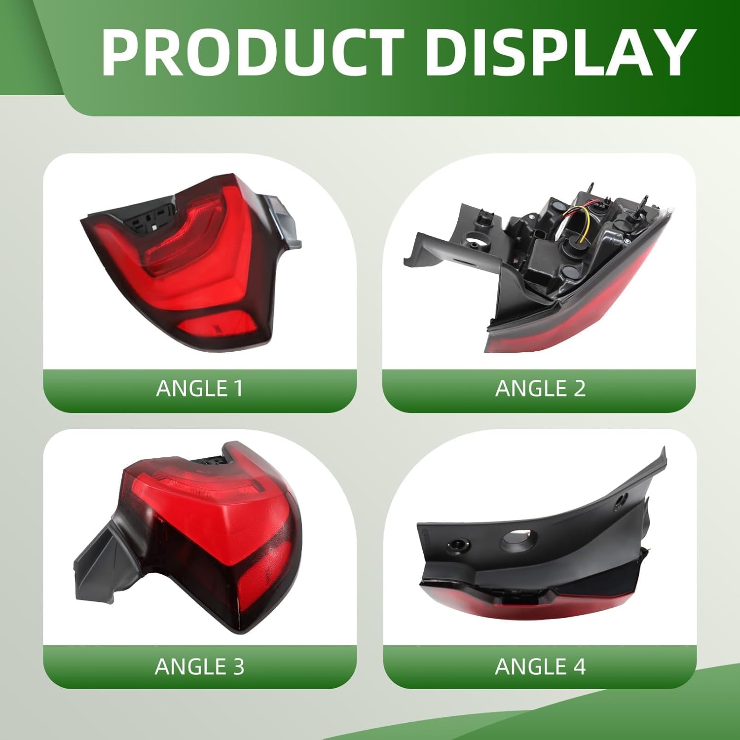 Tail Light Outer Compatible with 2018 2019 2020 Terrain Right Passenger Side Rear Brake Lamp Taillight GM2805135 84379498 (Right)