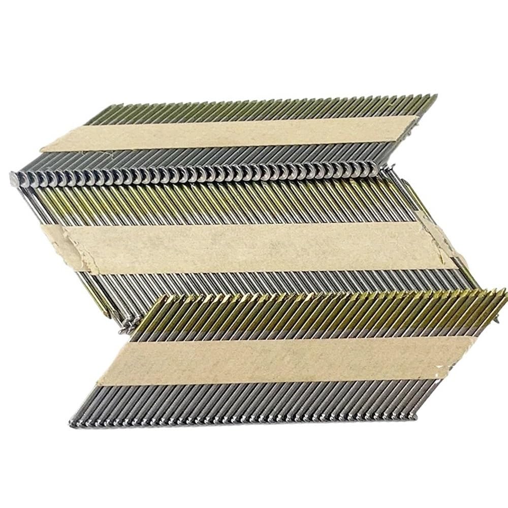 Chiodi zincati a Testa D da 34 Gradi, Lunghezza 70-90 mm, Chiodi zincati a Striscia for lavori di ristrutturazione(75mm)