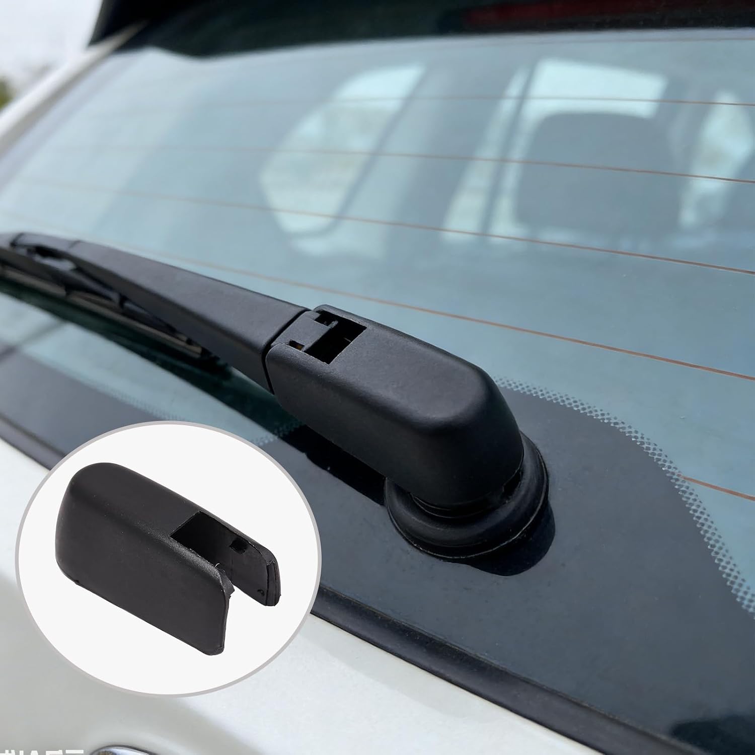Rear Windshield Wiper Arm Nut Cover Cap Replacement for Subaru Crosstrek Forester - 86538AG070, 1 PC Automotive Rear Wiper Component