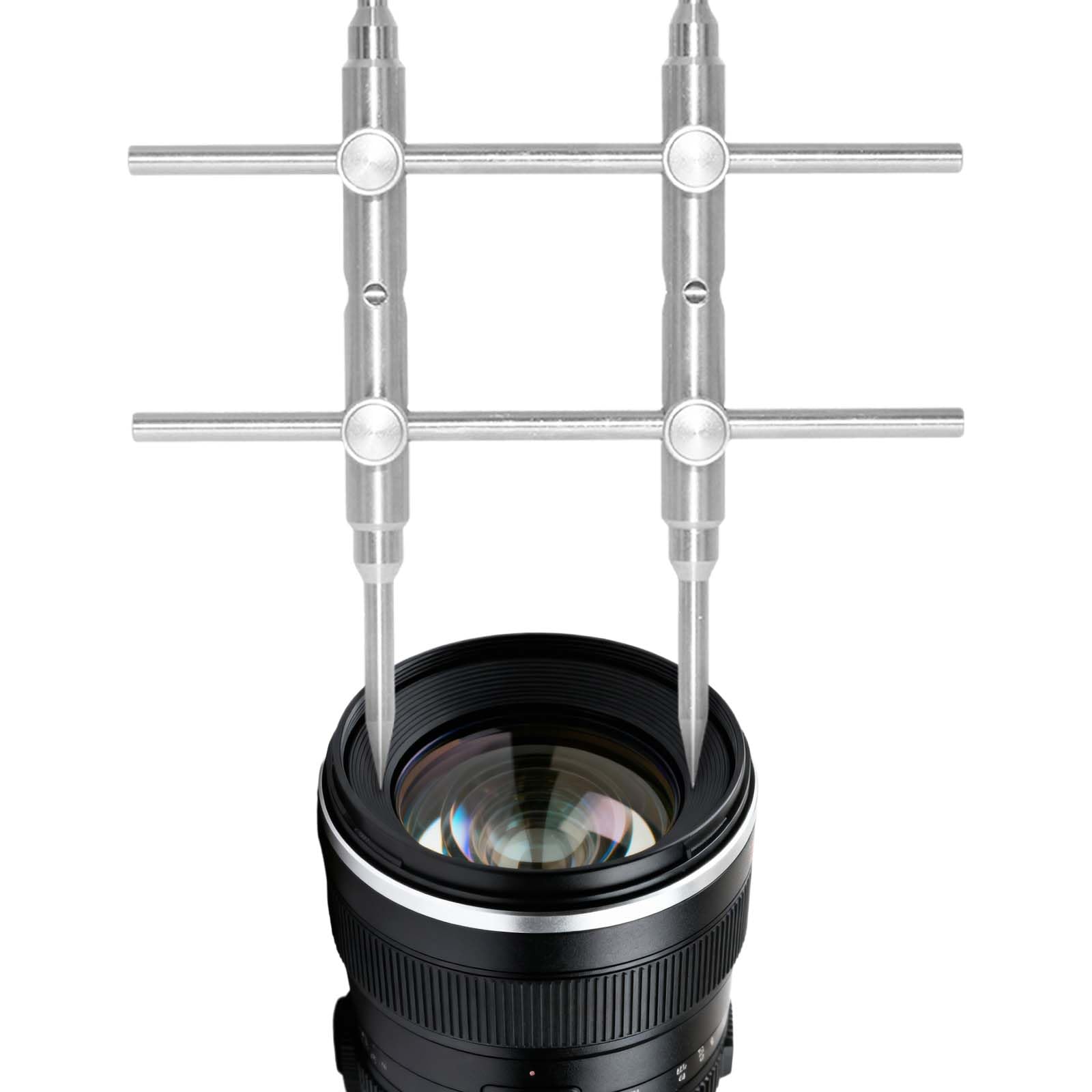 Chiave dell'obiettivo, Chiave per obiettivo, Strumento di apertura della fotocamera, Chiave per obiettivo fotocamera, adatto per la riparazione di obiettivi per fotocamere SLR e DSLR
