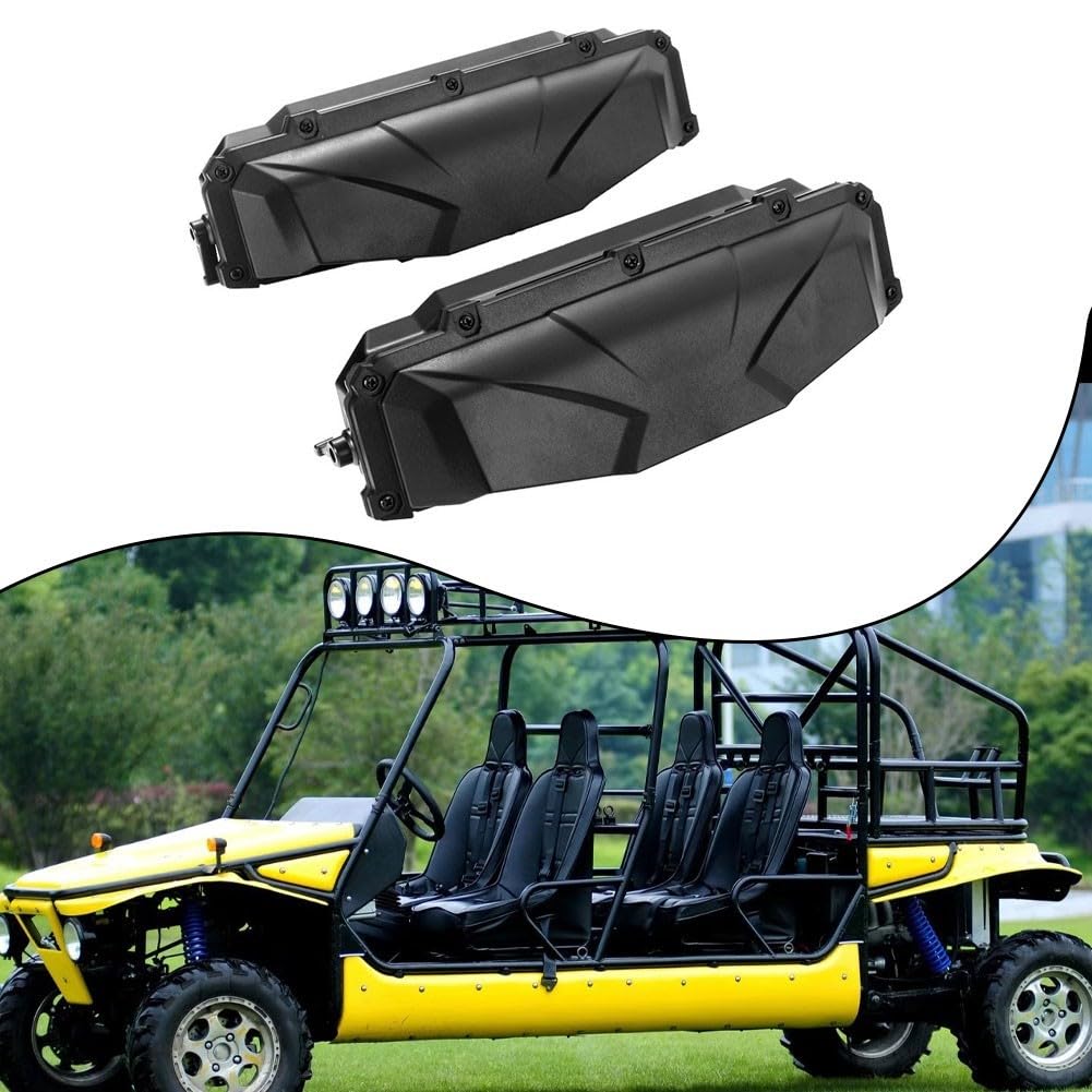 Verstellbarer Luftstrom UTV Windschutzscheibe 34.5cm