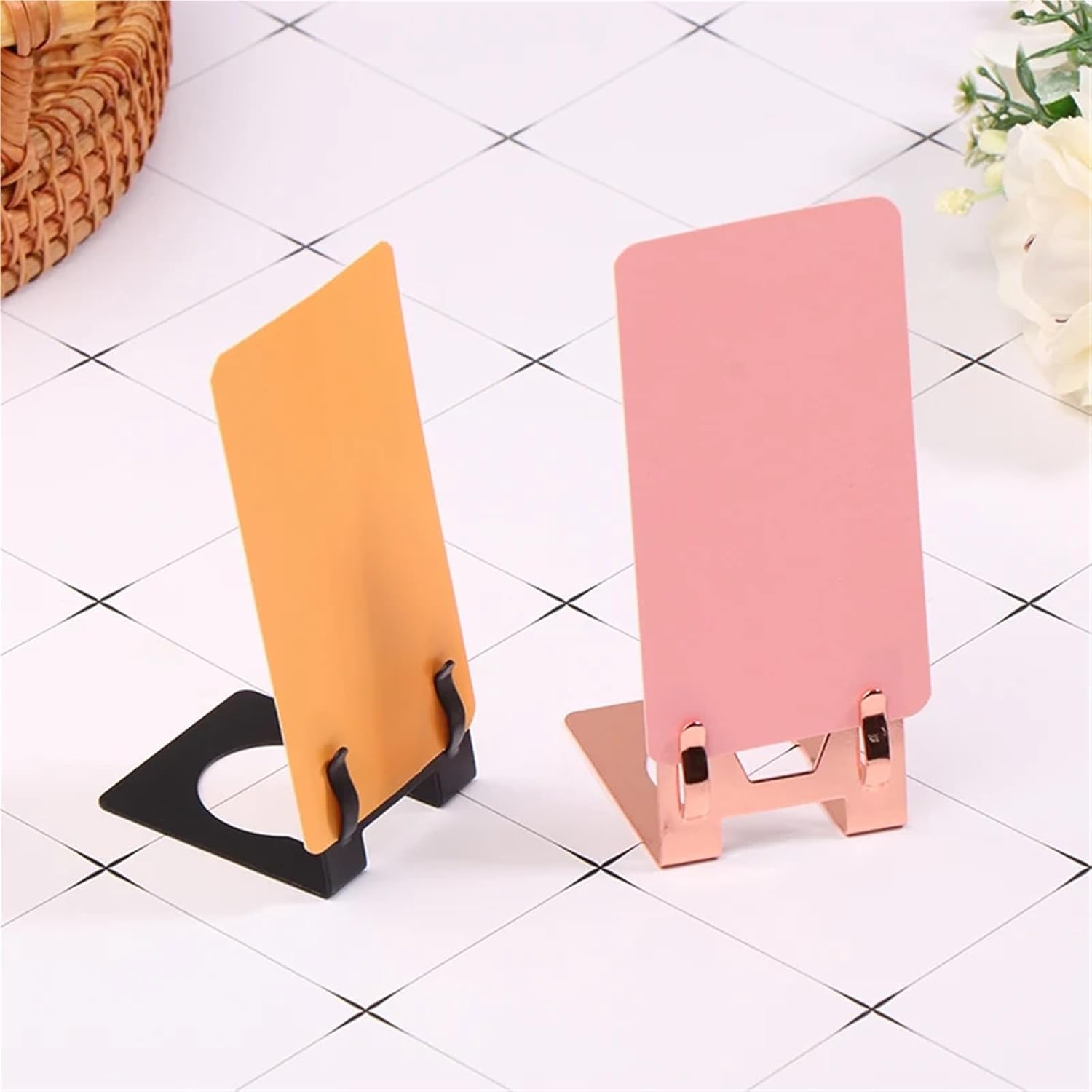 24/48 Pcs Stainless Steel Price Tag Clips for Retail Store Table Number Sign Holder