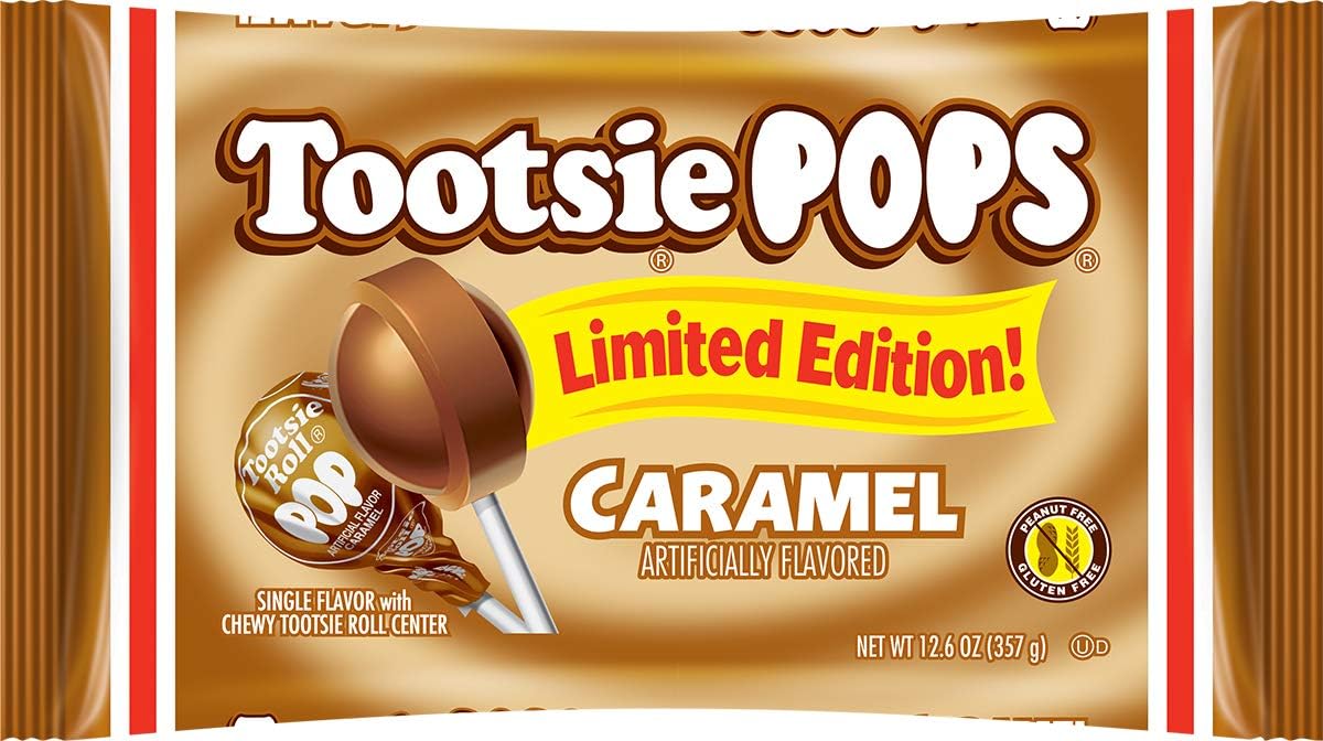 Limited Edition Caramel Tootsie Pops