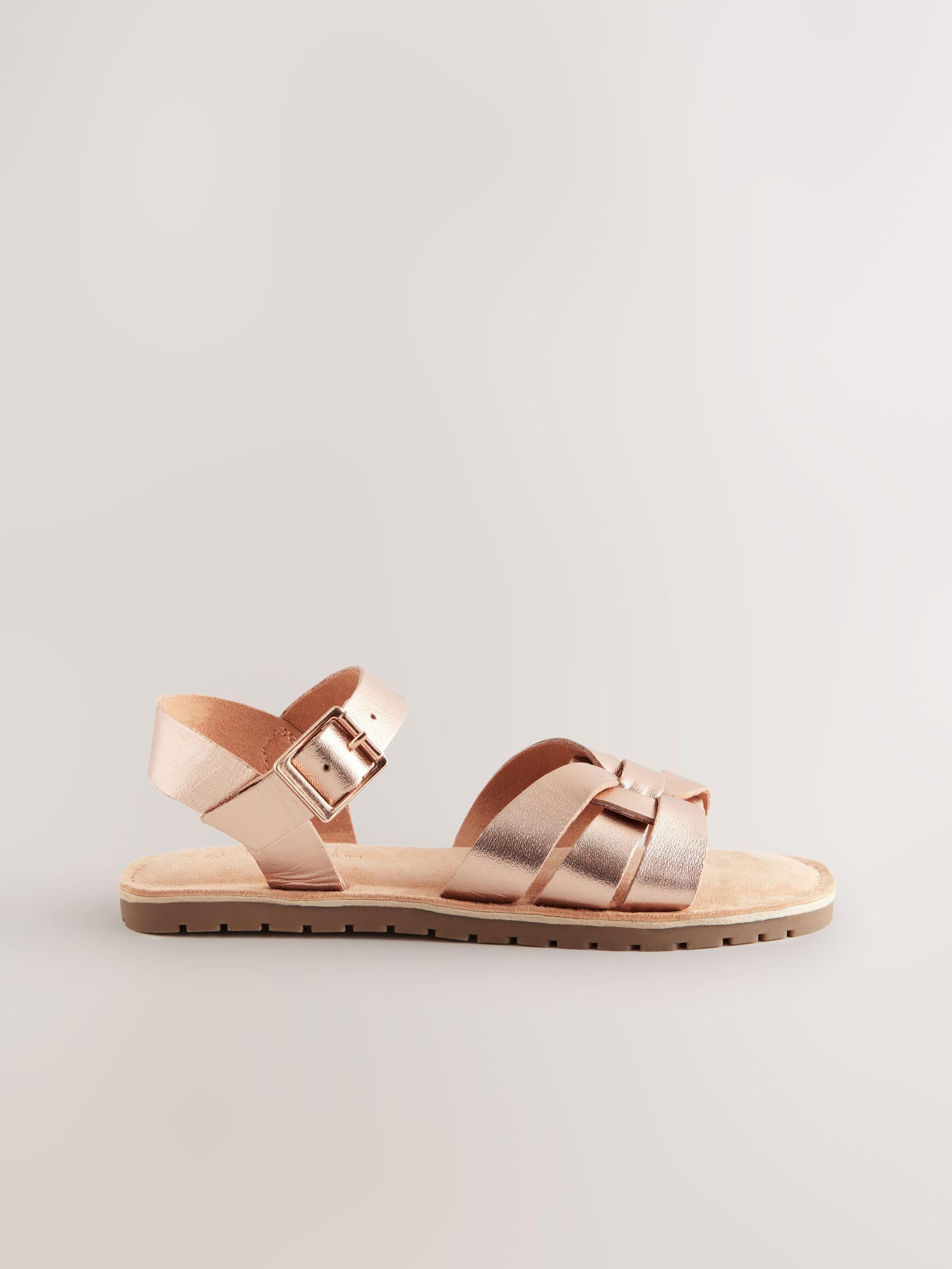 NEXT Fille Sandales tissée en cuir
