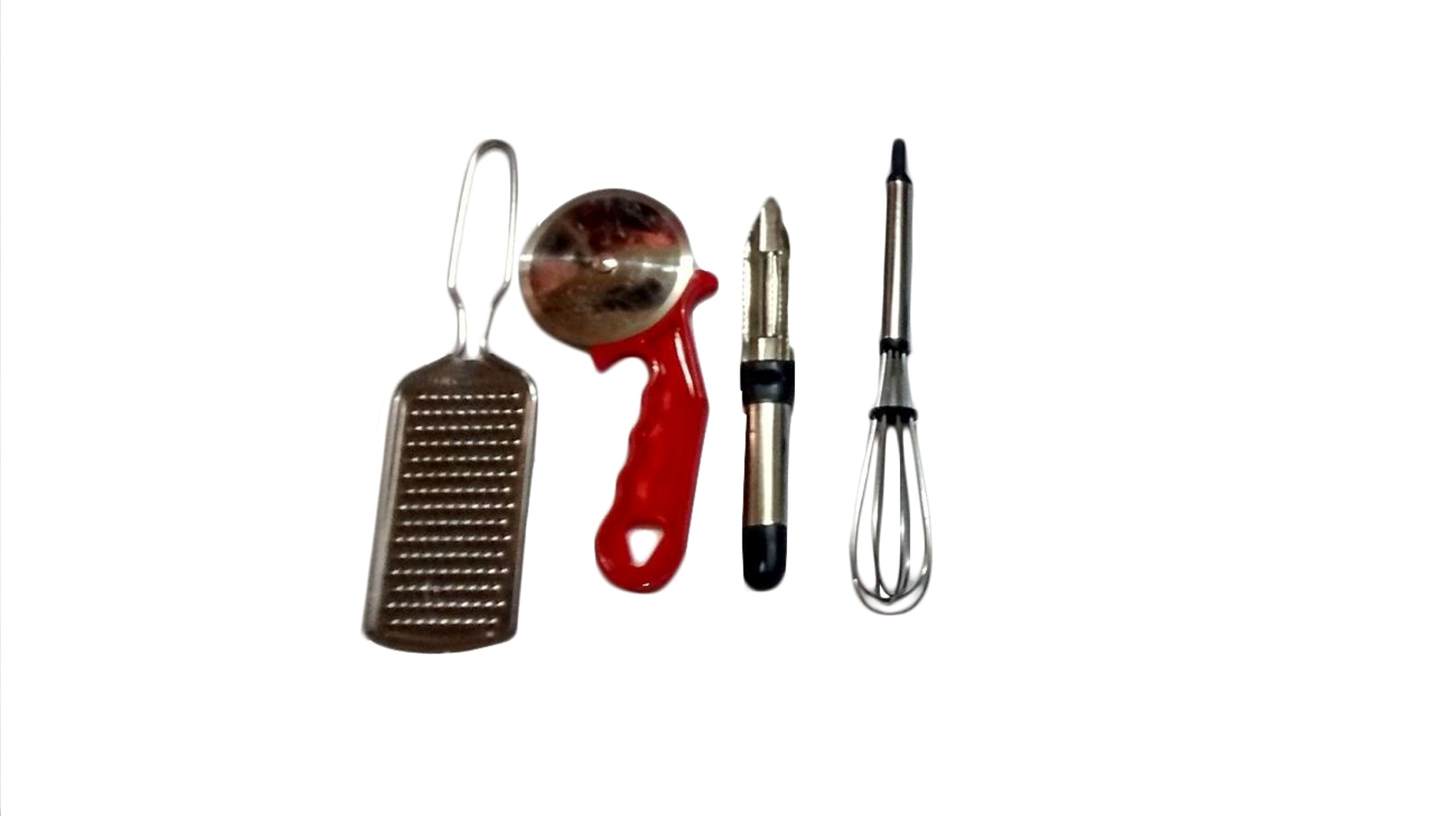 JDK NOVELTY Stainless Steel Kitchen Tool Type 2 Combo Set of 4 Pieces