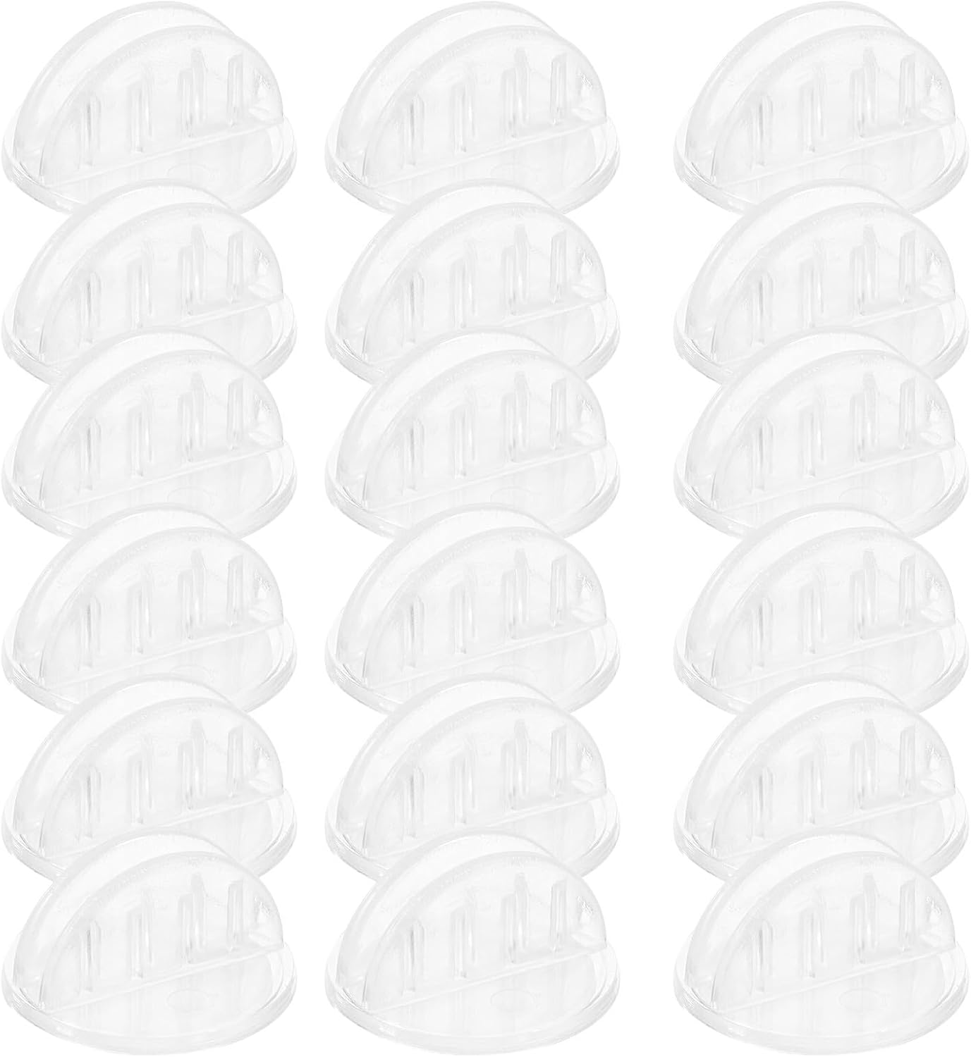 100pcs Plastic Clip on Price Tag Holder for Retail Store Advertising