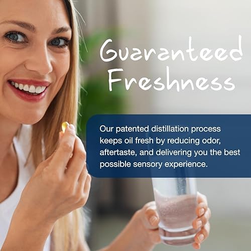 Miniatura 5 de Wiley's Finest Wild Alaskan Fish Oil Peak DHA - 900 mg EPA y DHA Omega-3 - 120 cápsulas blandas (60 porciones)