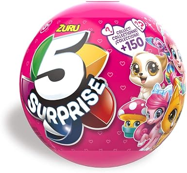 Zuru 5 Surprise Miniature Toy Mystery Ball Girl