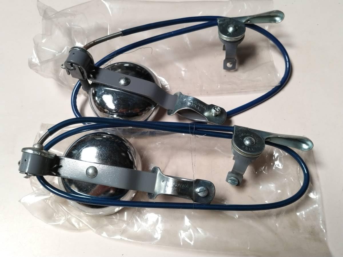 昭和‼当時物‼新品! 運搬車 ベル 北川　 スポークベルKITAGAWA Amazon.co.jp: 昭和レトロKitagawa 北川製 スポークベル 2個