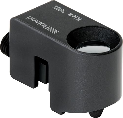 Miniatura 3 de Roland Paquete de disparador de tambor acústico RT-30K con cable de instrumento de 10 pies y paño de pulido Austin Bazaar