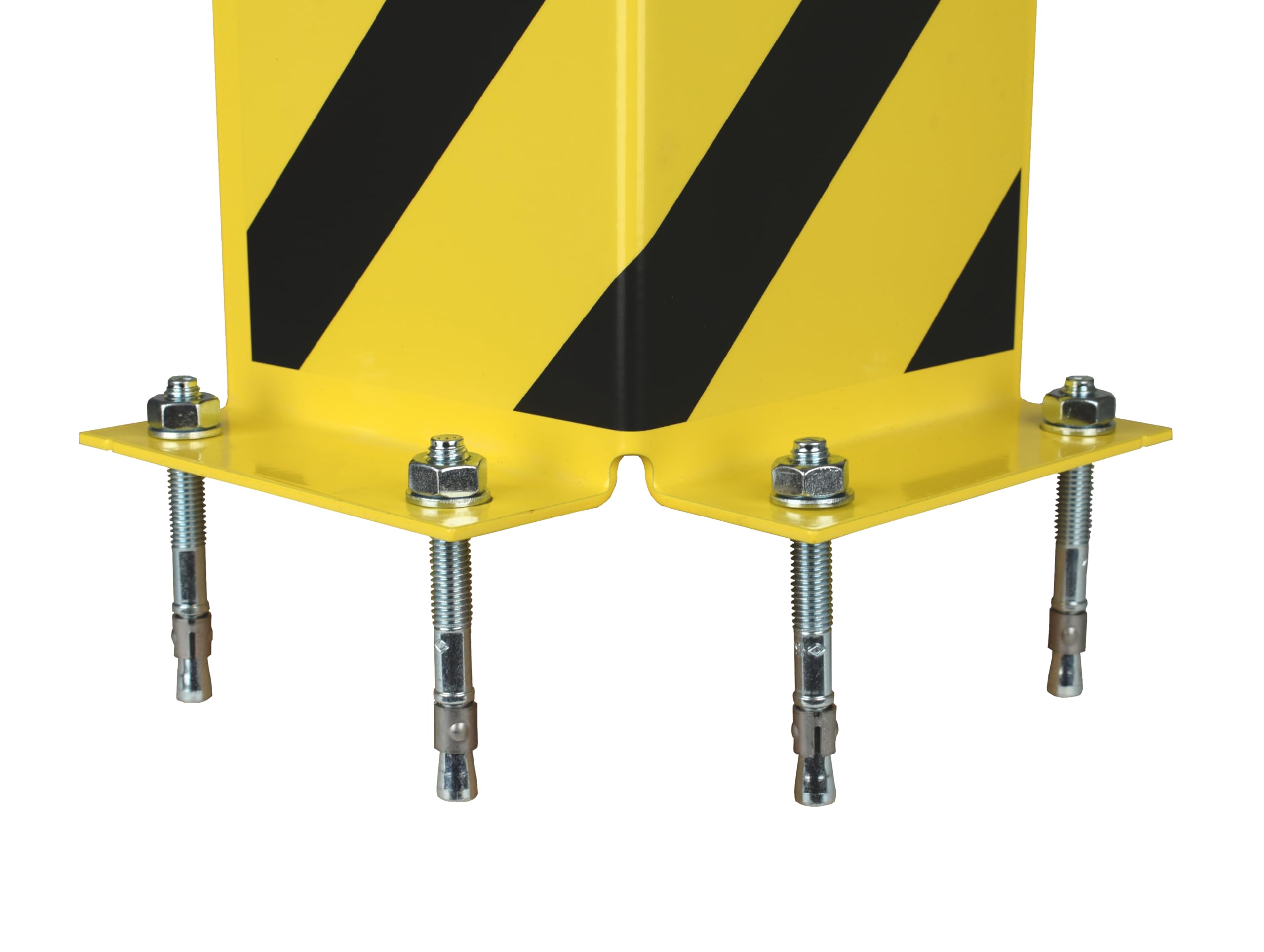 4x Stück Rammschutzecke | Anfahrschutz | H300 mm | Stahl | Eckschutz | L-Form | Wandschutz | 3 mm Materialstärke | höchste Sicherheit und Langlebigkeit | Schutz für Ihre wertvollen Einrichtungen