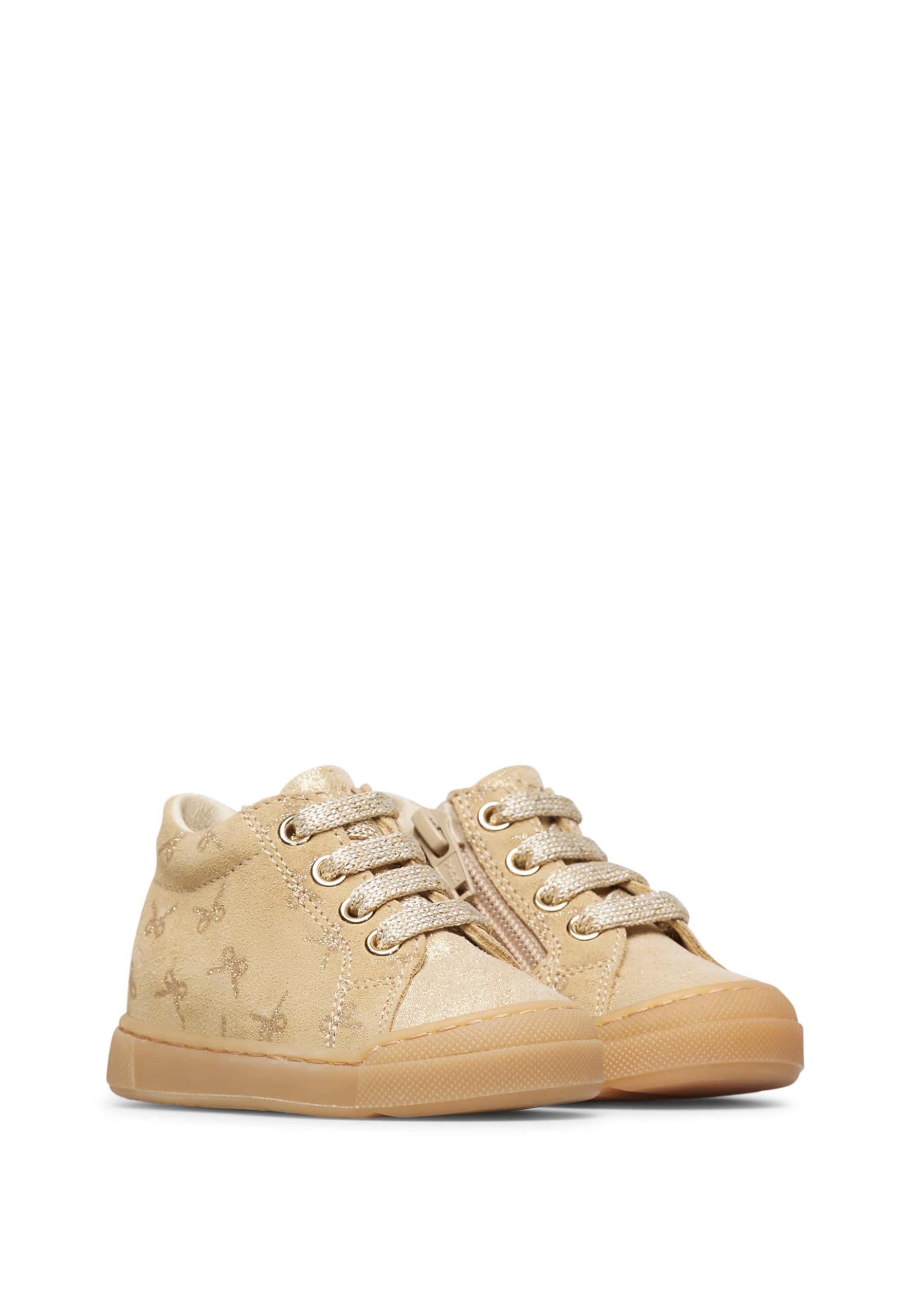 Falcotto SNOPES Zip-Sneakers in Pelle e Suede