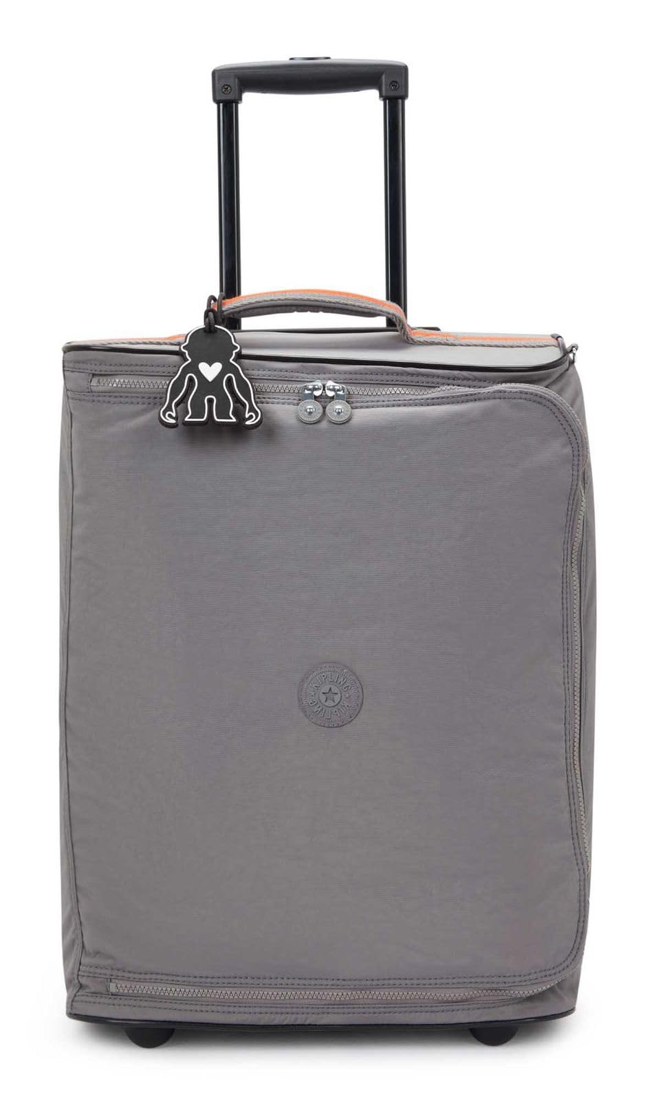 Kipling Teagan C Reisetasche mit Rollen, extra klein, Kabinengröße, Inviting Grey