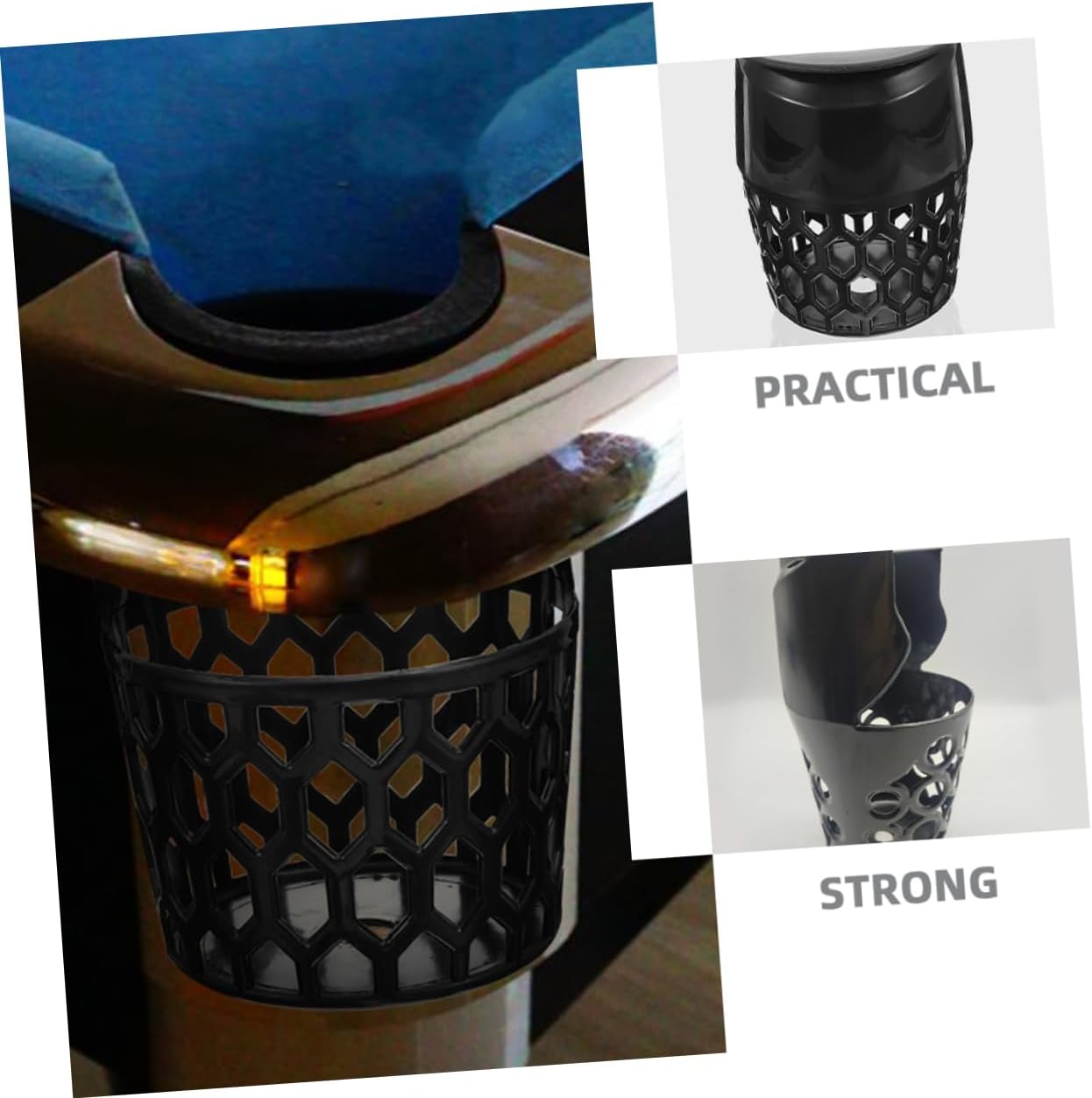 Billiard Storage Pocket Material Billiards Drop Pocket for Pool Table Convenient and Design Space-Saving Holder