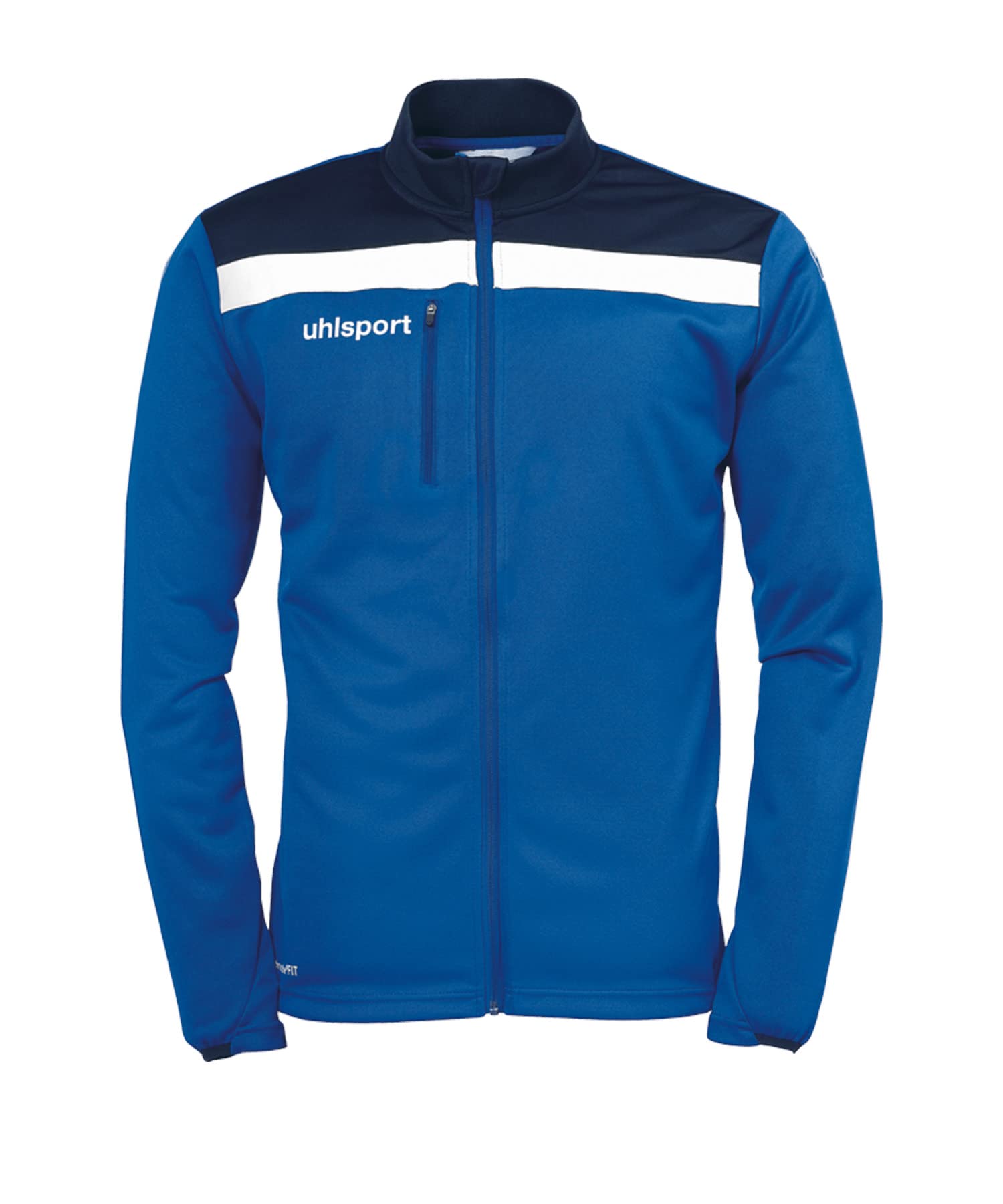 Uhlsport Offense 23 Jacket Men's Jacket - Azure/Navy/White, 5X-Large