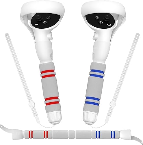 YOGES Handle Attachments Compatible with Oculus Quest 2 Controller Accessories, VR Long Arms Grips Compatible with Meta Quest 2 VR Games