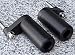 i5 No-Cut Black Frame Sliders for Yamaha YZF R1 2007-2008.
