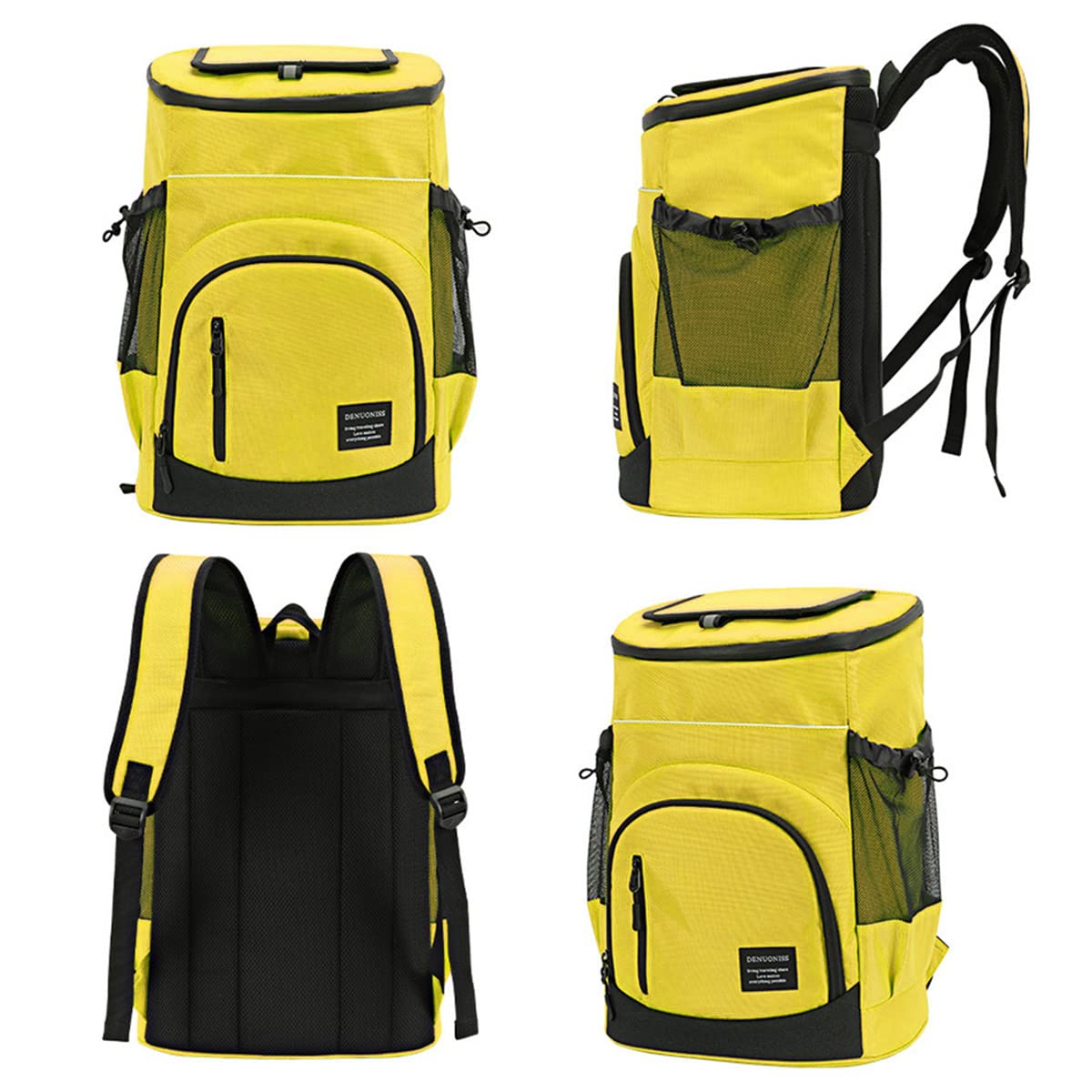 Mochila Nevera Térmica Mochila de Almuerzo Impermeable Portatil Bolsa Refrigeradora para Playa Picnics Camping 30L