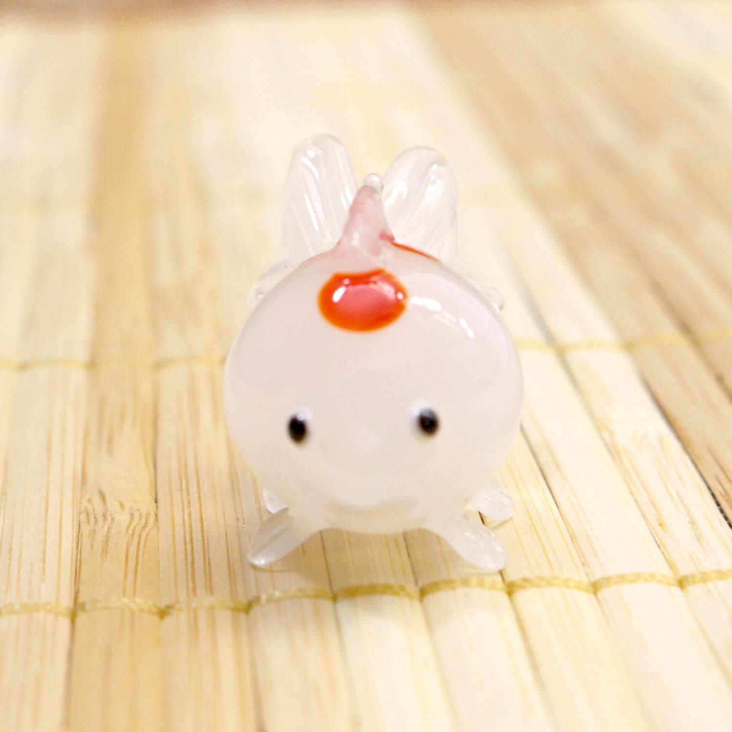 Amazon.co.jp: フォーカート 置物 白 全長2.5cm かわいい手作り