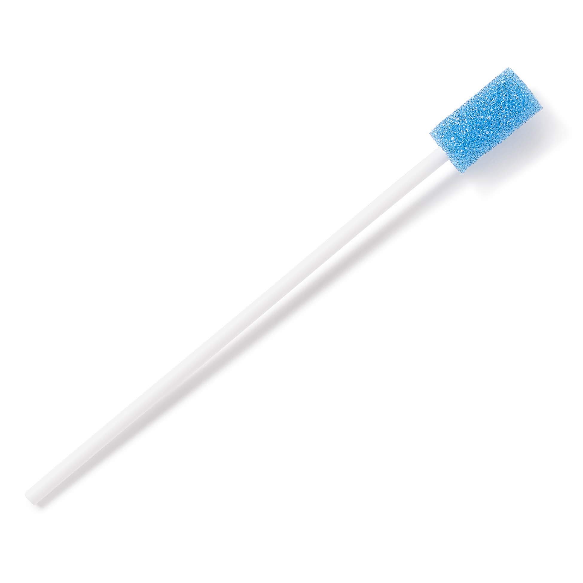 Medline Dentips - Bastoncillos para el tratamiento del cuidado bucal, de menta, 250 unidades, 500 Each/Case, azul, 500