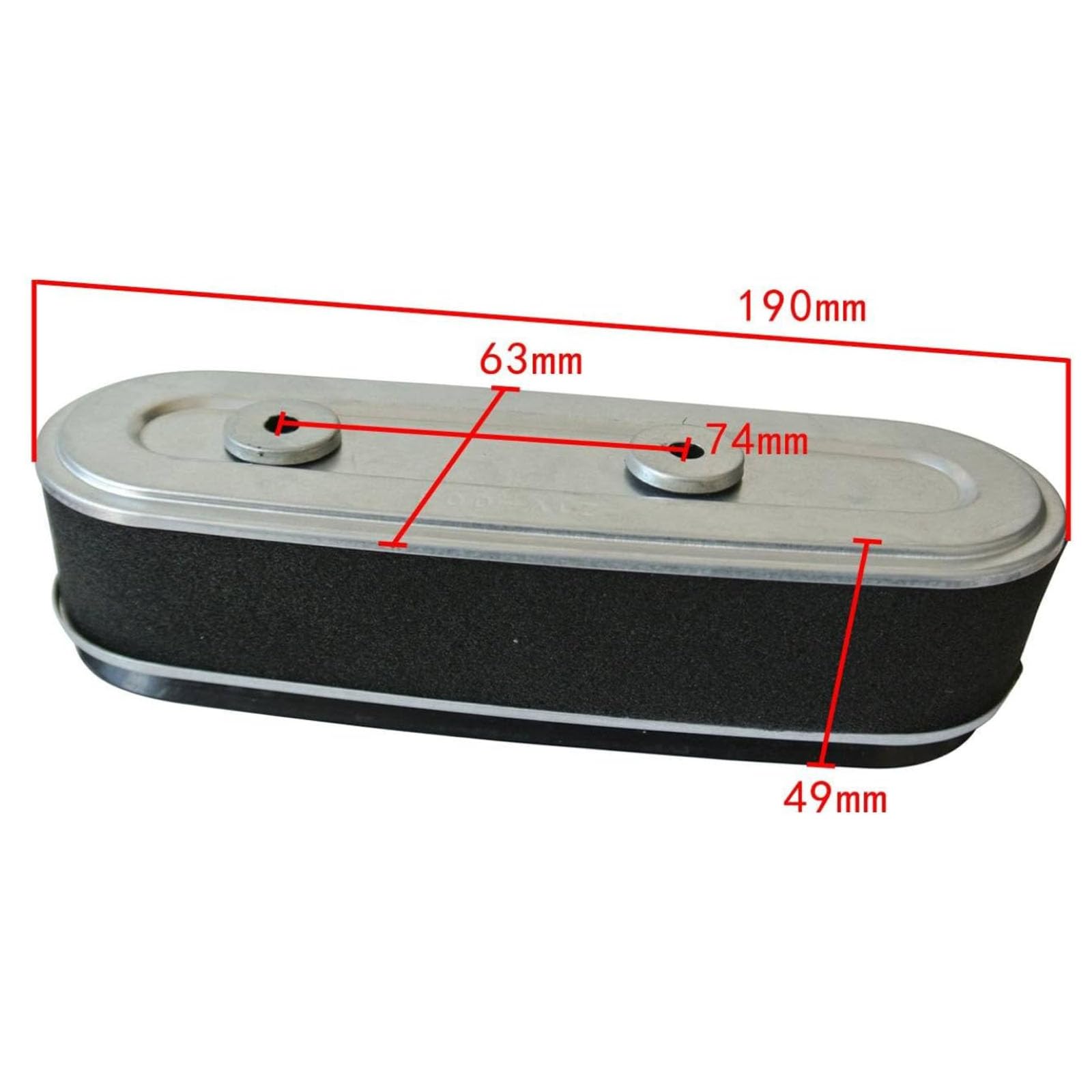 Kompatibel mit Luftfilter für Honda GXV160 HR216 HRU216 Ersatz für 17210-Z1V-003 17210-ZE7-013, 6St
