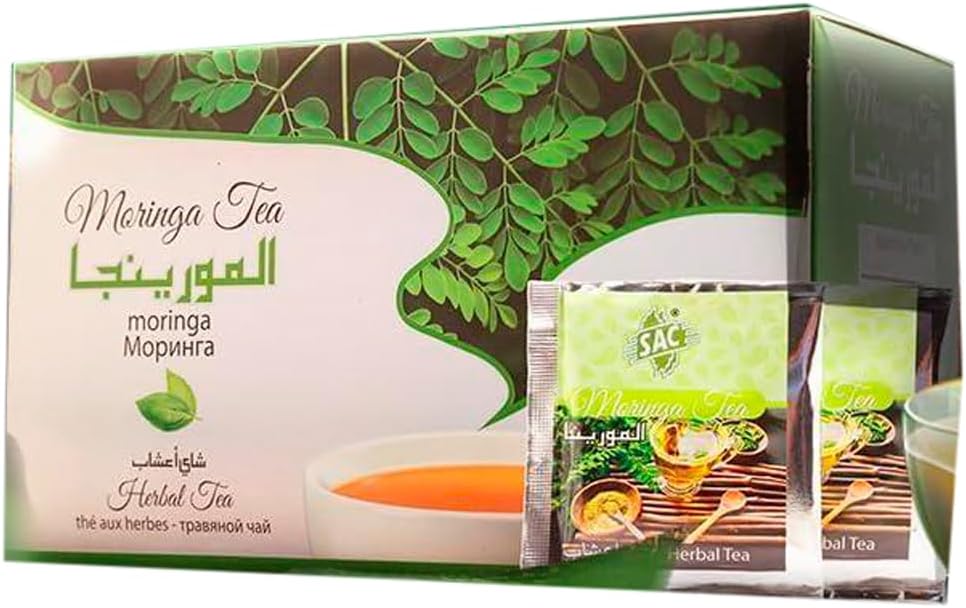 SAC Moringa Herbal Green Tea 20 Sachets