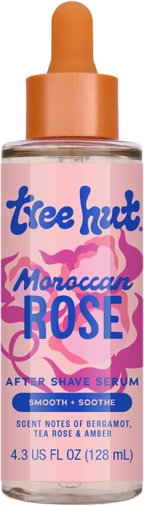 Moroccan Rose After Shave Serum, Helps Keep Skin Smooth & Soothed After Shaving, Sensitive, 4.3 Fl Oz