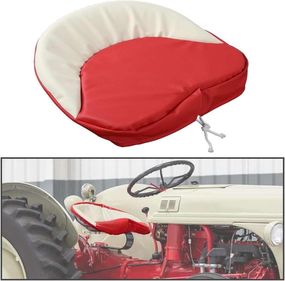 G-PLUS Tractor Seat Cushion Compatible With Ford/New Holland Tractor NAA 8N 9N 2N Jubilee 600 601 800 900