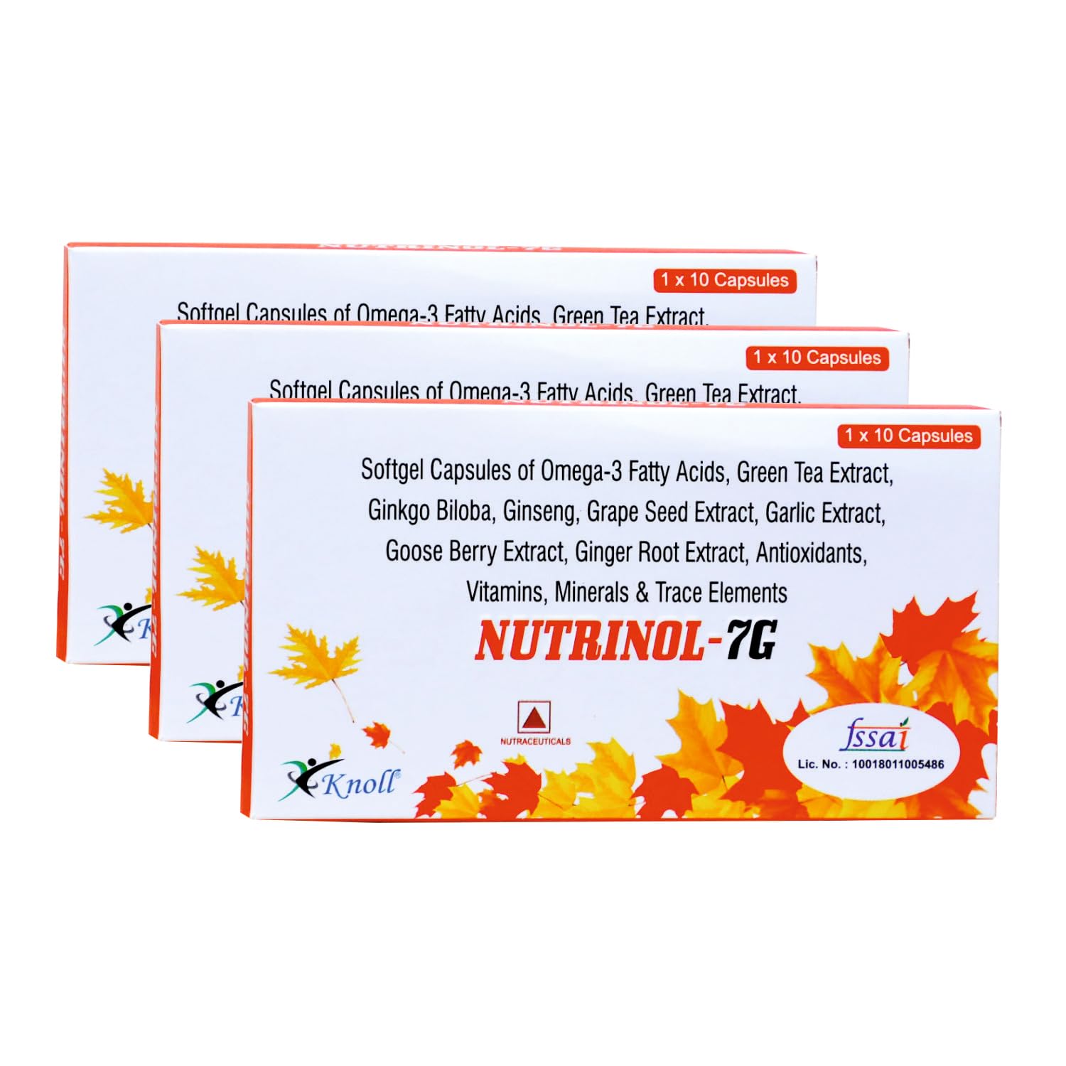 See full amazon price history chart for Knoll Nutrinol 7G Multivitamin Capsules Omega 3 Fatty Acid (Fish Oil) Zinc Vitamin B1 K D EPA (90mg) DHA (60mg) 30 Capsules + 100 Ingredients (Pack of 3) Knoll Nutrinol 7G Multivitamin Capsules Omega 3 Fatty Acid (Fish Oil) Zinc Vitamin B1 K D EPA (90mg) DHA (60mg) 30 Capsules + 100 Ingredients (Pack of 3) (B0CMD7DXMS) Amazon Price History, Amazon Price Tracker