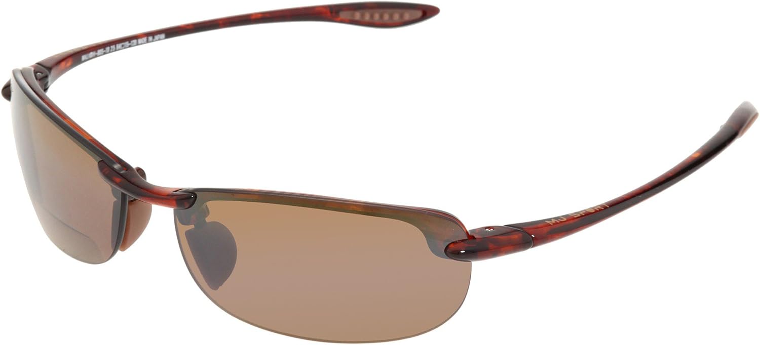 Maui Jim Men’s and Women’s Makaha Polarized Rimless Reading Sunglasses Maui Jim Men’s and Women’s Makaha Polarized Rimless Reading Sunglasses