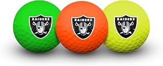 Multi-Color Golf Balls Pack of 3 NFL