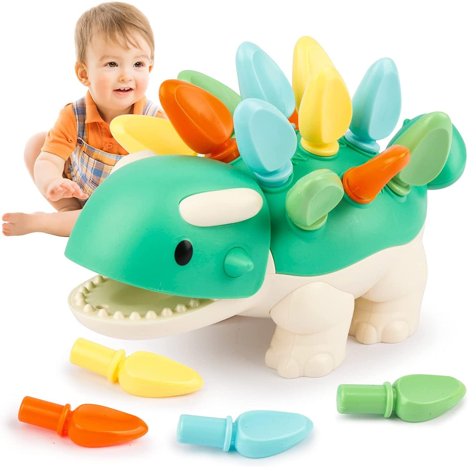 Montessori Toys for Babies 6 12 18 Months,Toddler Sensory Toys Learning Educational Fine Motor Skills Developmental Gifts for 6 9 12 18 Month Age 1 2 3 One Two Year Old Boys Girls Kids