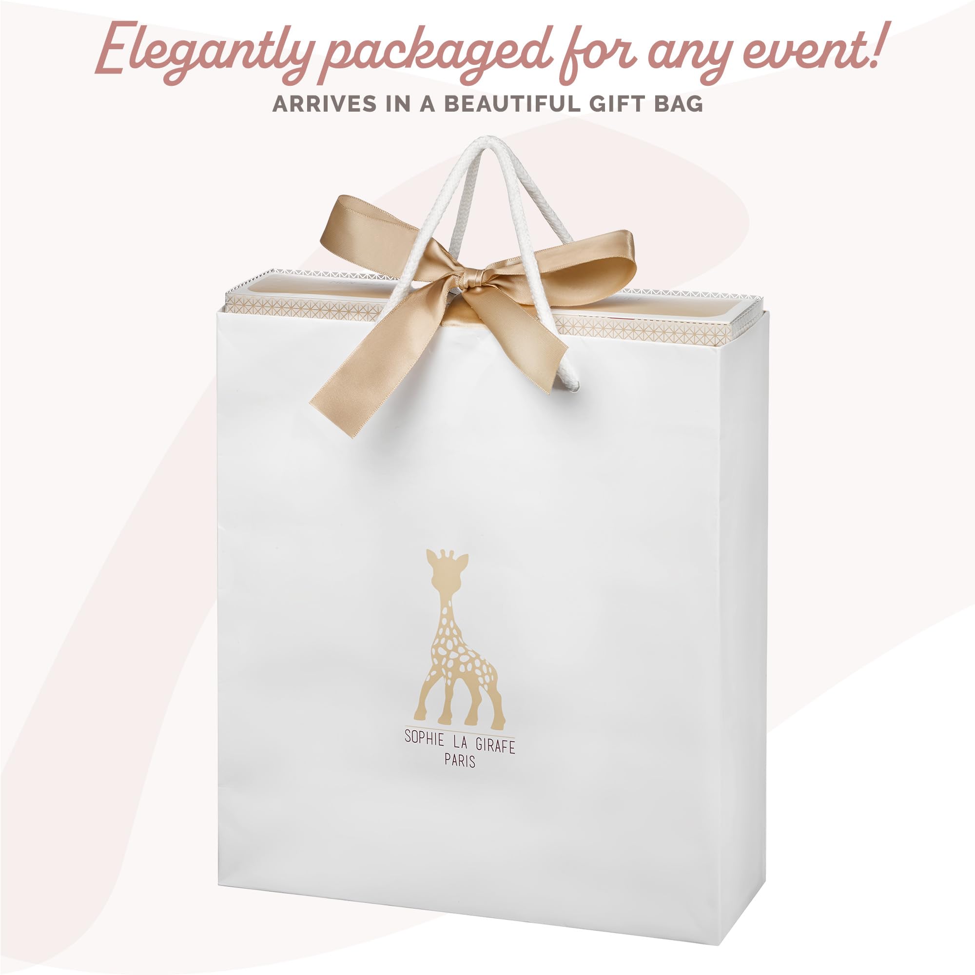 Sophie la Girafe - Coffret Cadeau Naissance Sophie la Girafe + hochet soft maracas - Contenant 1 jouet à mordiller caoutchouc 100% naturel, 1 hochet - Set d'activité pour enfant