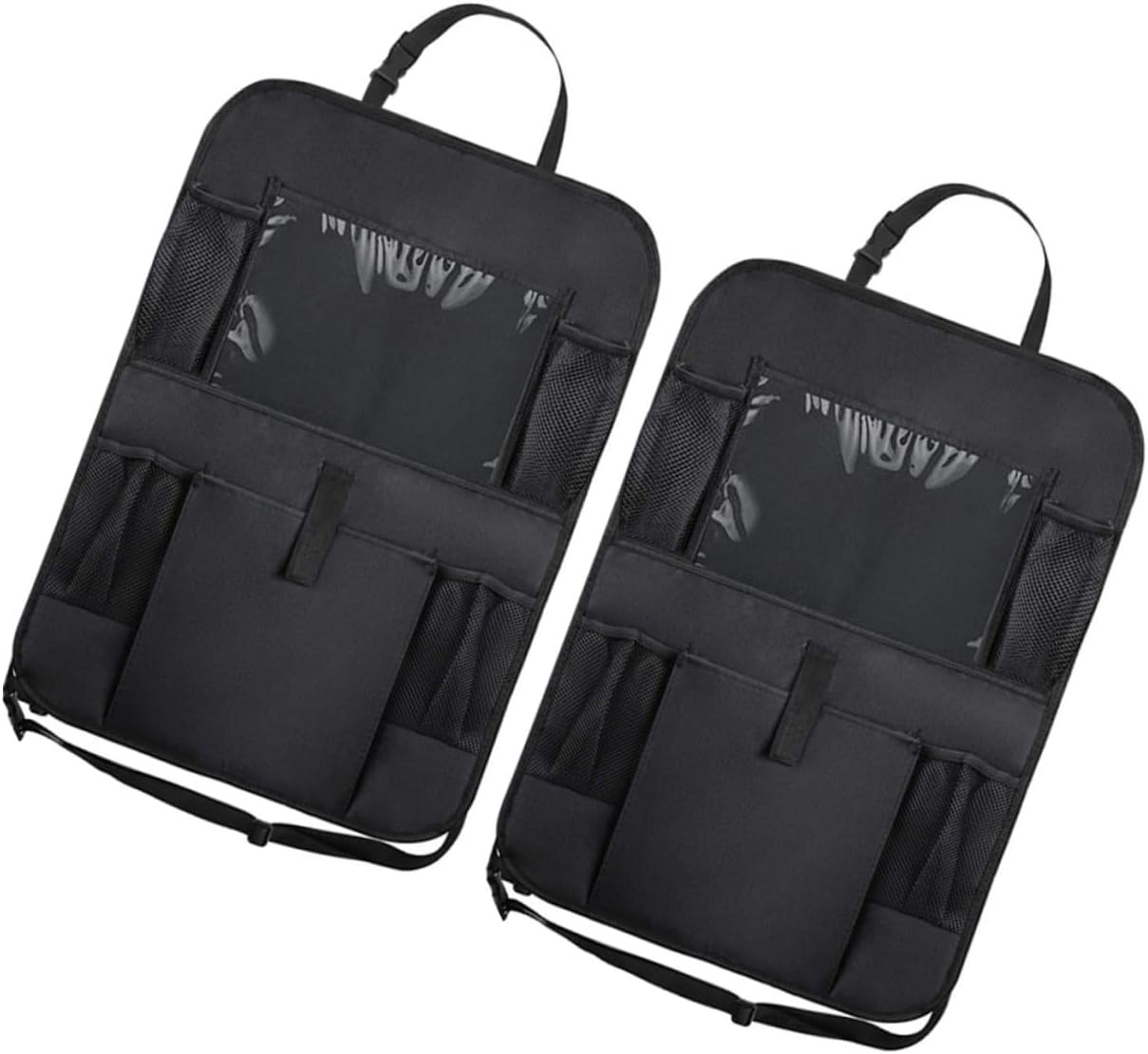2pcs Car Seat Bag Oxford Car Storage Bag Lightweight Portable Organizer Pockets for Backseat