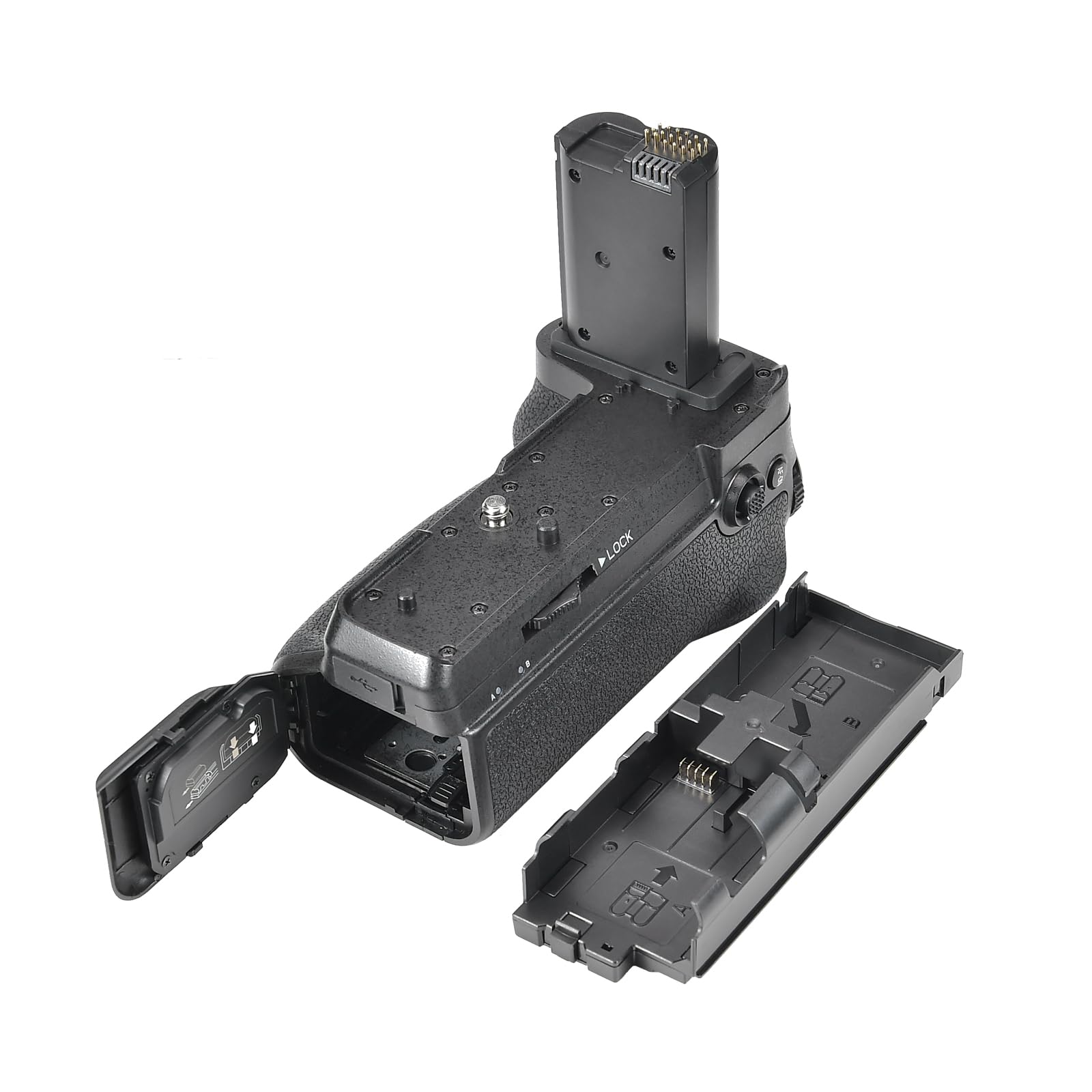 DSTE MB-N11 Vertikaler Ersatz Akkugriff Batteriegriff kompatibel mit Nikon Z7 II,Z6 II Kamera und EN-EL15 EN-EL15c Akku