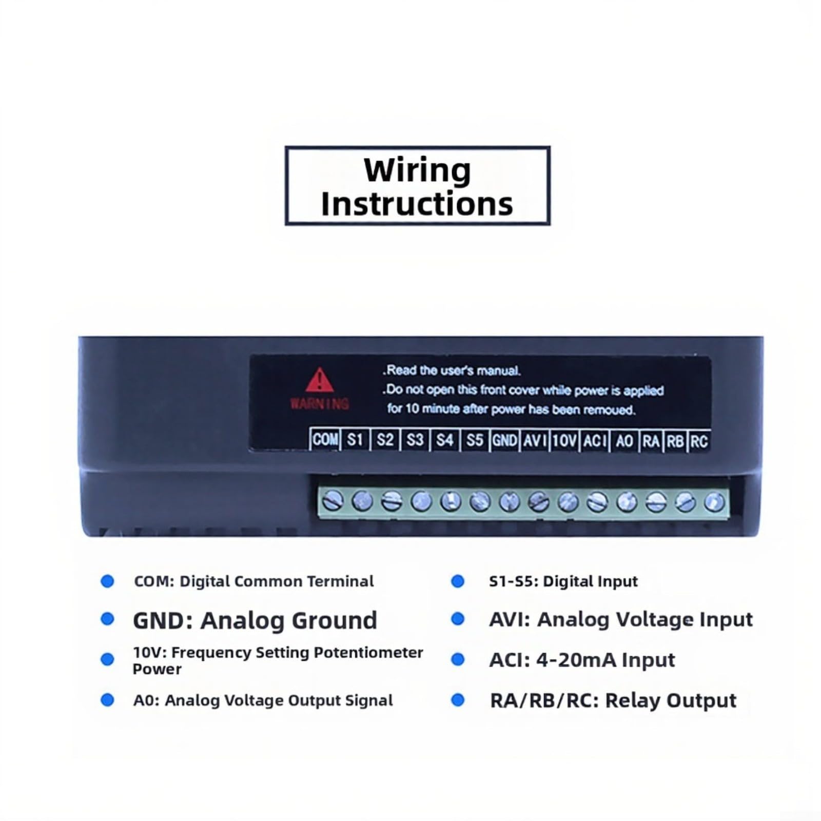 Controller VFD a 3 fasi da 0,4 kW, 380 V, con ventola di raffreddamento a basso rumore e facile configurazione della tastiera per applicazioni industriali di controllo del motore