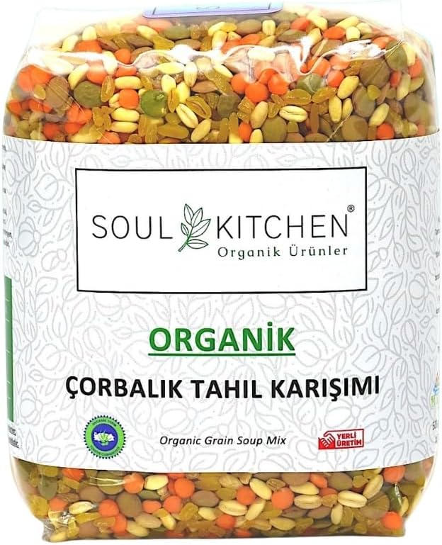 SOUL KITCHEN ORGANİK ÜRÜNLER Çorbalık Tahıl Karışımı 500gr