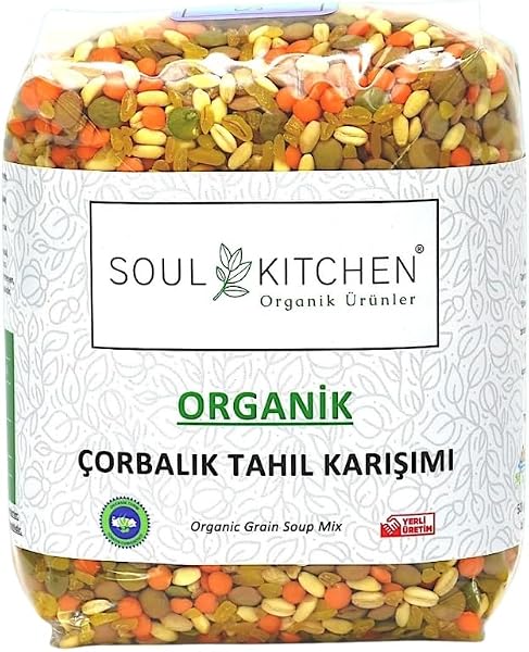 SOUL KITCHEN ORGANİK ÜRÜNLER Çorbalık Tahıl Karışımı 500gr