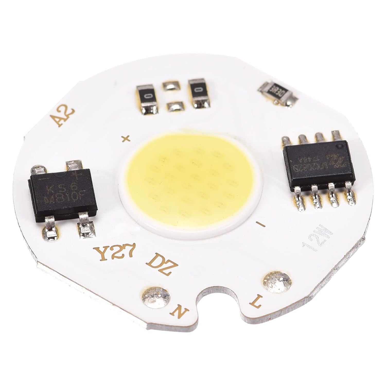 MECCANIXITY LED Chip Bulb 110V 12W Cool White 6000-6500K Driver Free High Power Floodlight Lamp Module Aluminium Board