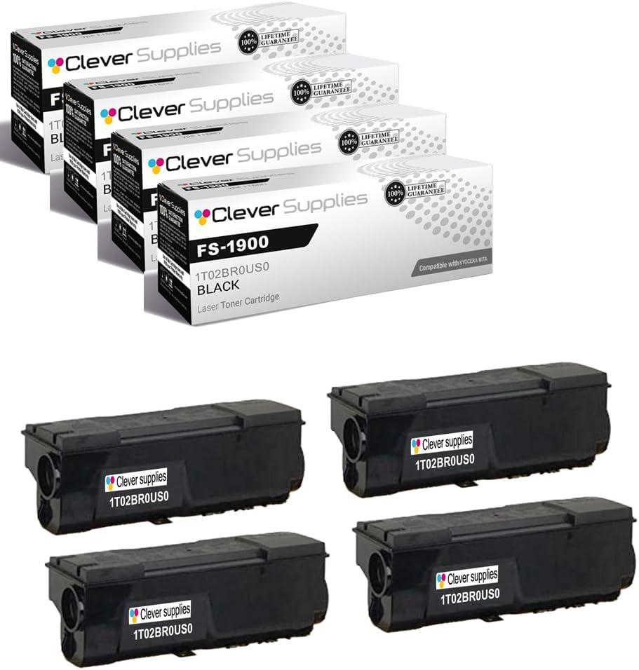 CS Replacement Toner Cartridge Compatible with Kyocera Mita TK-1142 TK1142 Black FS Series FS-1035 MFP FS-1135 MFP M Series M2035dn M2535dn Toner Cartridge Black