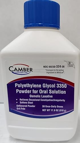 Miniatura 4 de Polietilenglicol 3350 510gm (17.9 Oz) Polvo (comparado con Miralax)