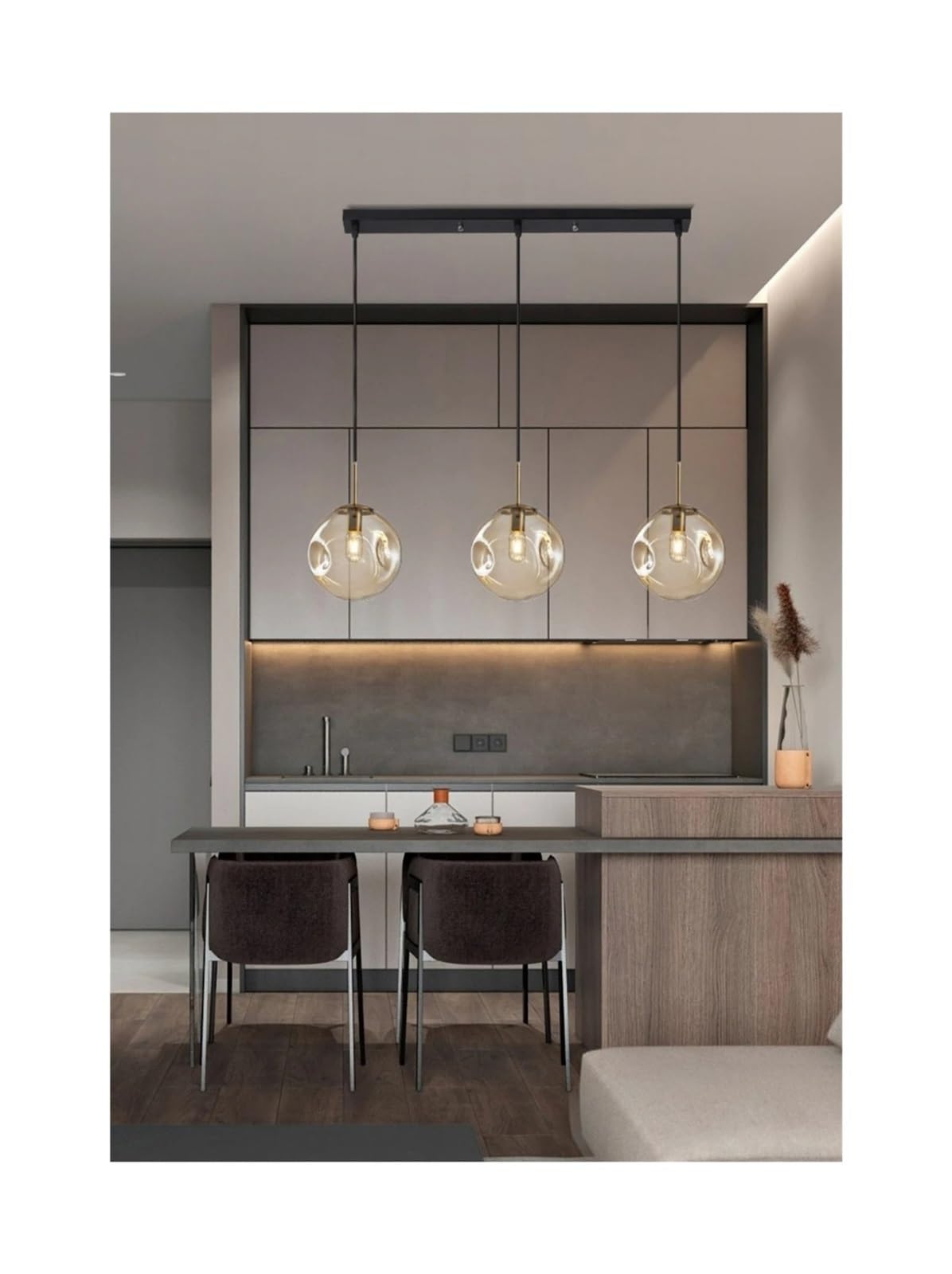 Scandinavian - Lighting Personalized Glass Pendant Light Simple Bar Restaurant Clothing Store Lamps Home Decor Kitchen Lights