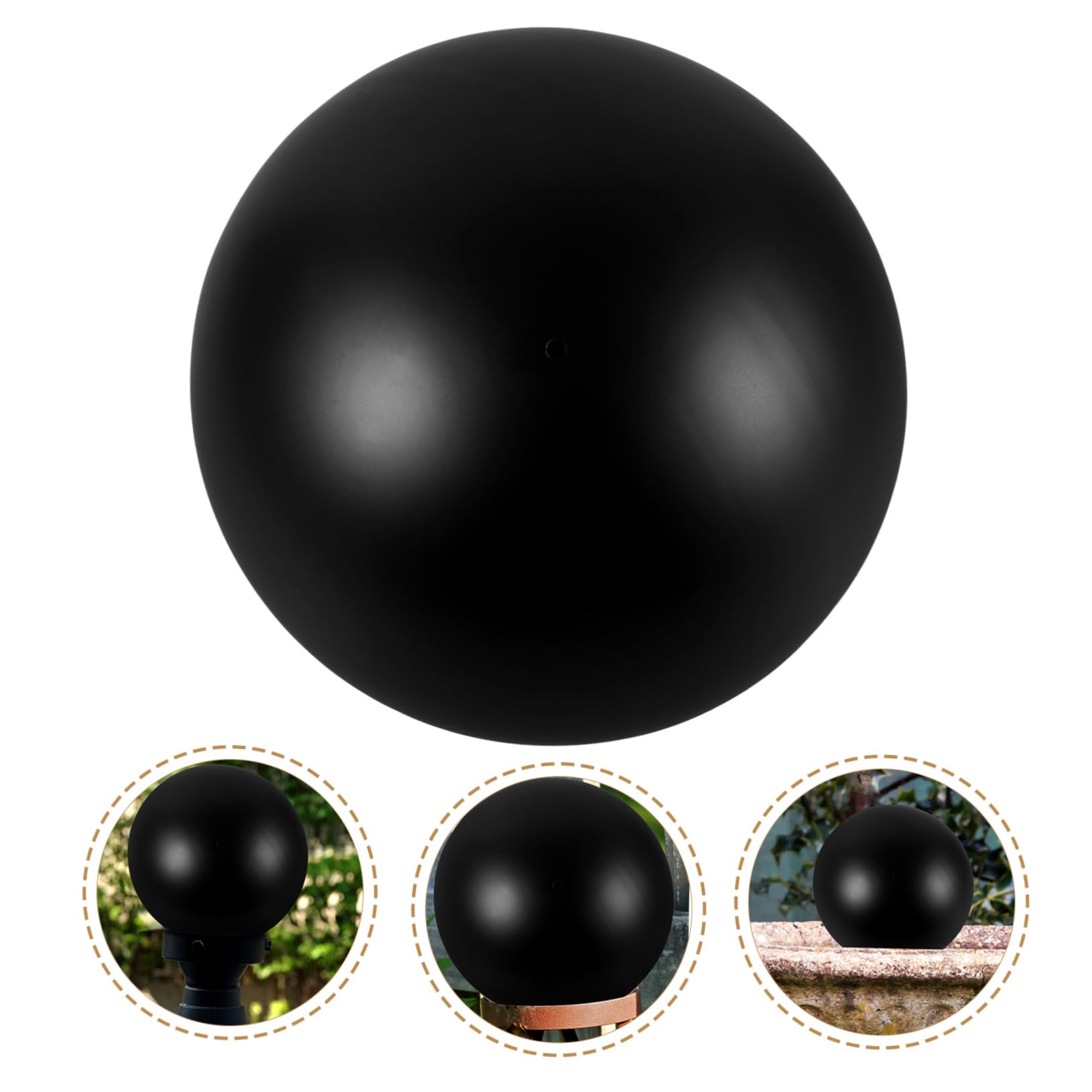 Levemolo Reflective Ball Gazing Globe for Outdoor Polished Stainless Steel for Garden Decor Rust-Proof (l)