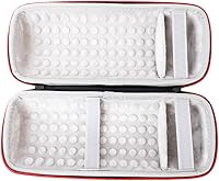 Vista 3 de Funda de almacenamiento para altavoces JBL Pulse 4 con correa para el hombro y la mano, funda de transporte rígida de EVA para viaje, funda